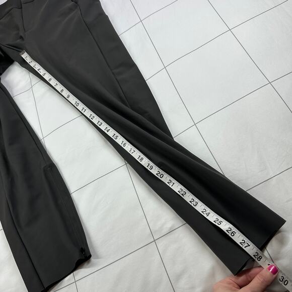 Athleta Pants Womens 4 Gray Green Stellar Trouser Pocket Athletic Casual Commute - Picture 10 of 12